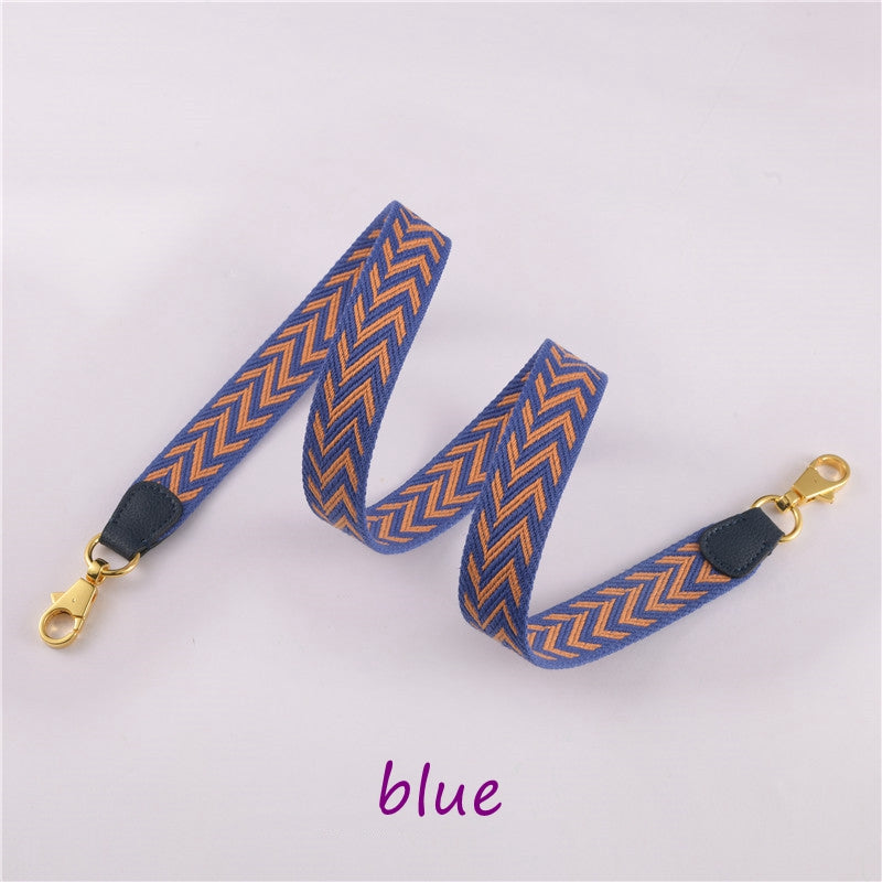 Customized 1"/25mm Sangle Zigzag bag strap - Awulook