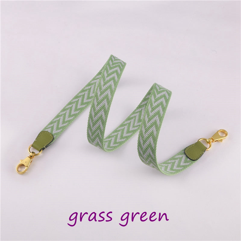 Customized 1"/25mm Sangle Zigzag bag strap - Awulook