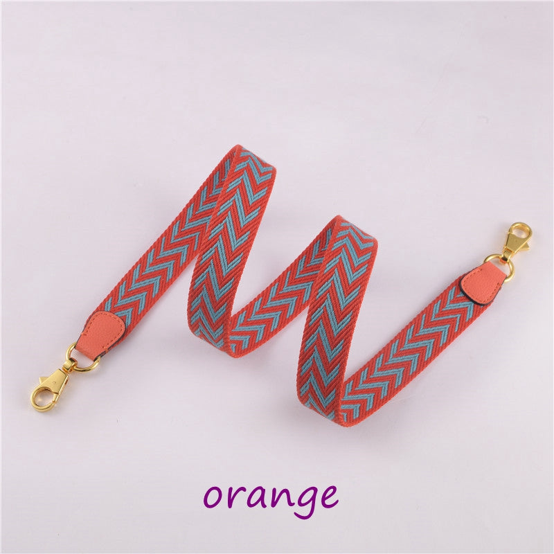 Customized 1"/25mm Sangle Zigzag bag strap - Awulook