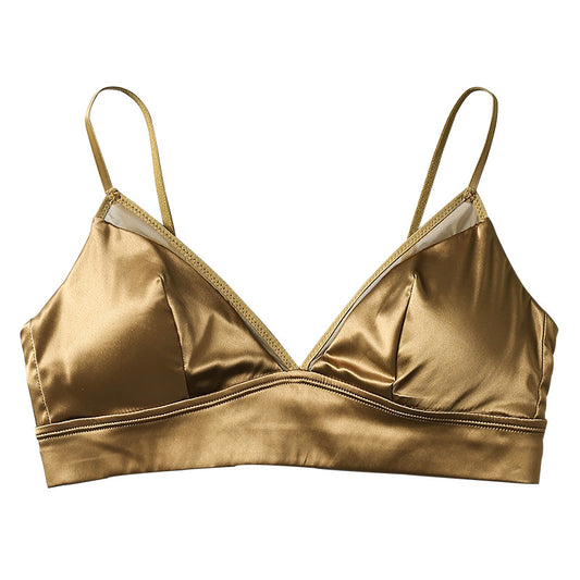 French Style Silk Lingerie Bra