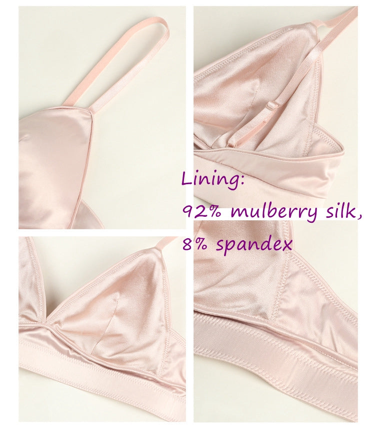 French Style Silk Bra/Pantie/ Set - Awulook