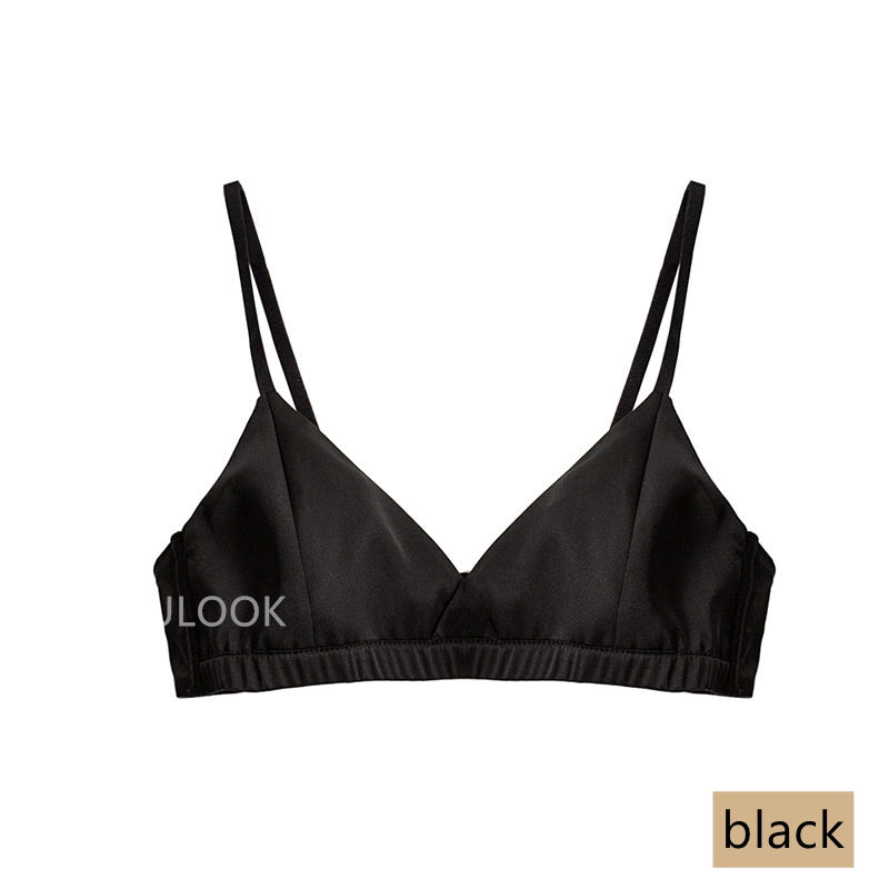 Soutien-gorge Triangle en Soie Femme