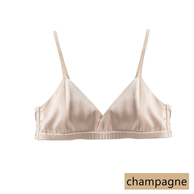 Soutien-gorge Triangle en Soie Femme