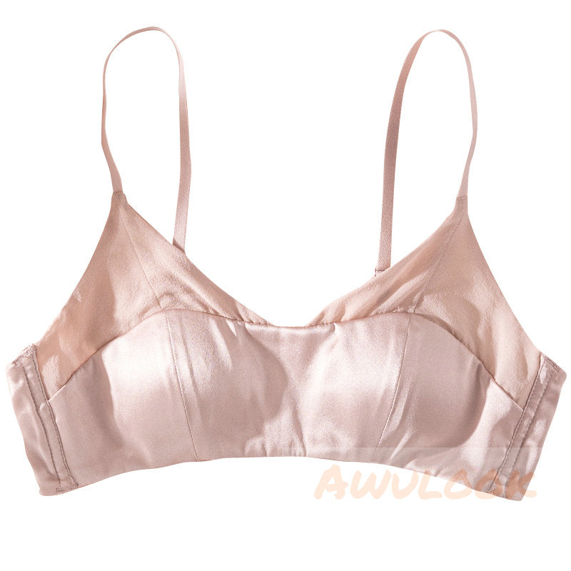 Soutien-gorge en georgette de soie d'été