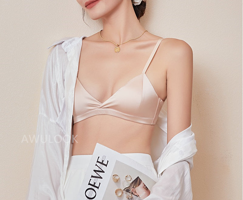 Women Silk Triangle bra