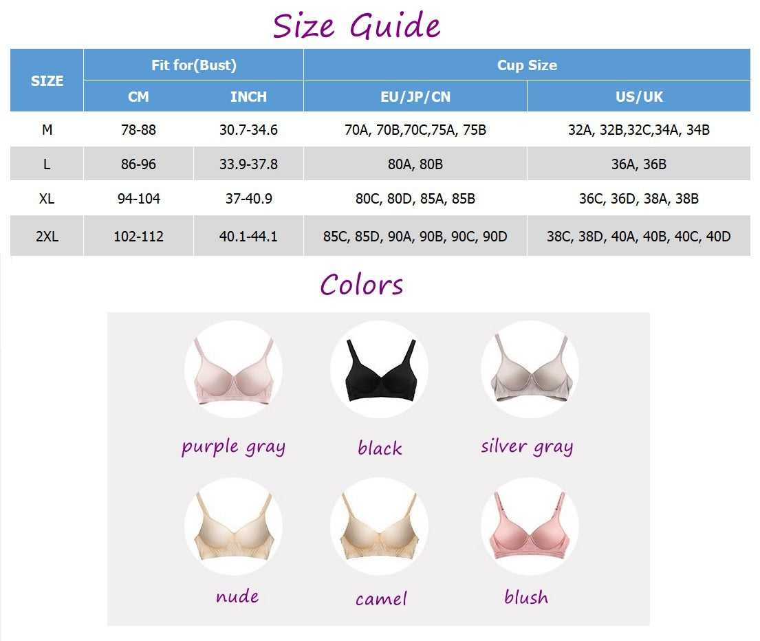 Perfect Shape Silk T Shirt Bra - Awulook