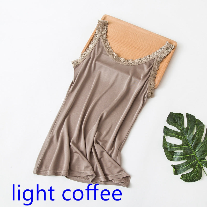 Women Knit Silk Camisole/Vest/Top