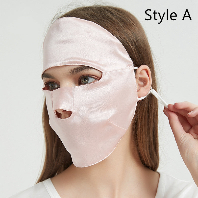 UV Protection Silk Face Mask & Neck Gaiter - Awulook