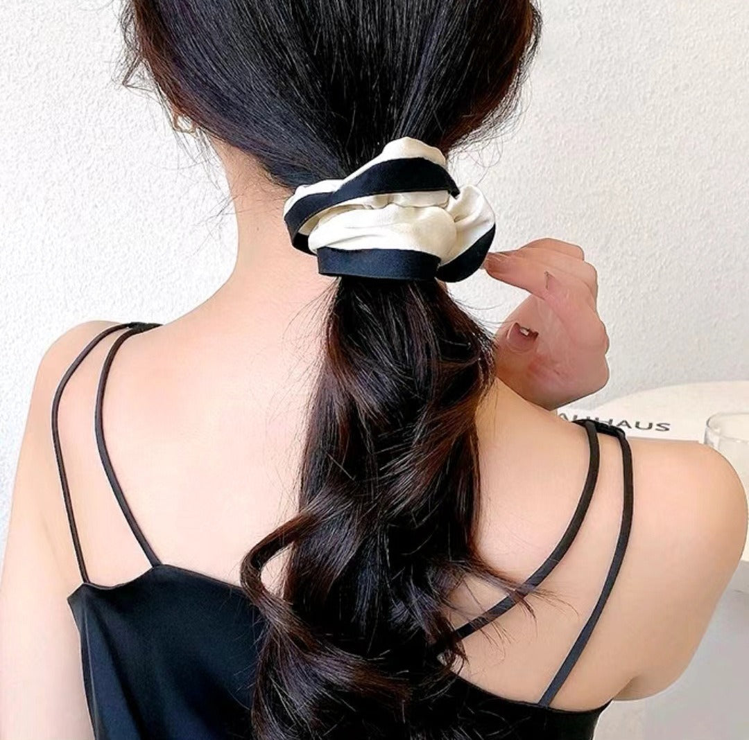 100% Silk Hem Scrunchie