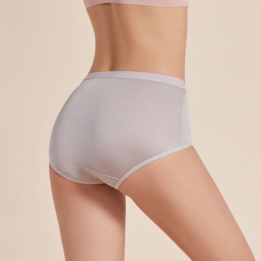 Culotte en soie taille haute pour femme