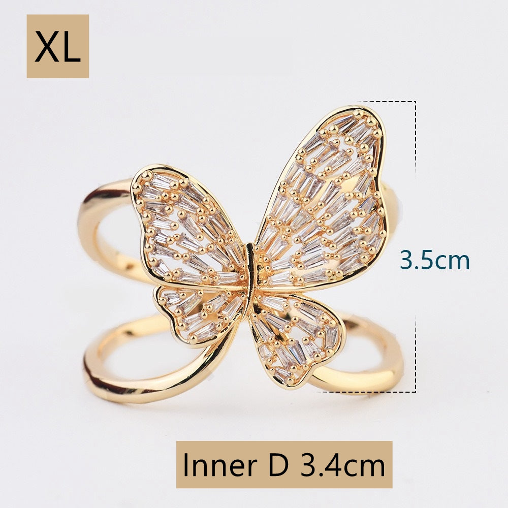 Butterfly Scarf Ring/Buckle