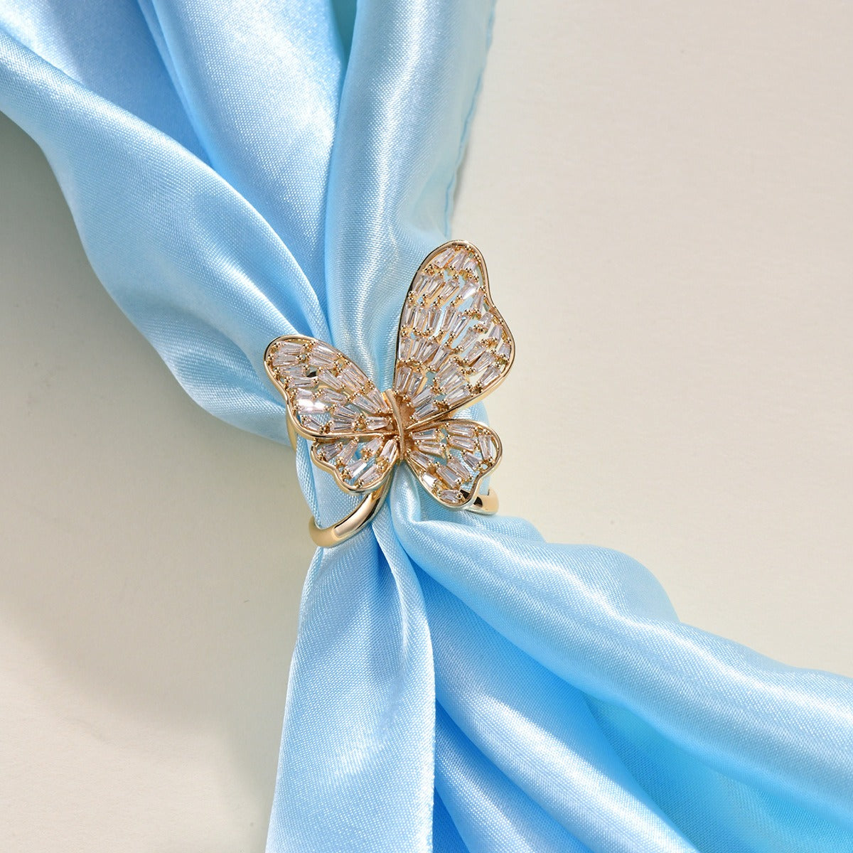 Butterfly Scarf Ring/Buckle