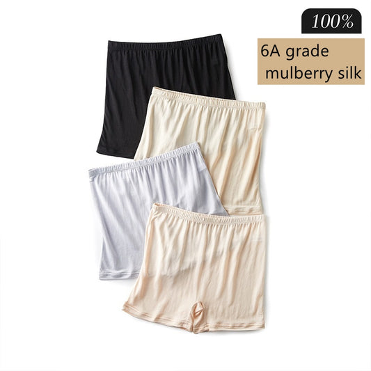 Women 100% Silk Safety Short/Silk Underwear