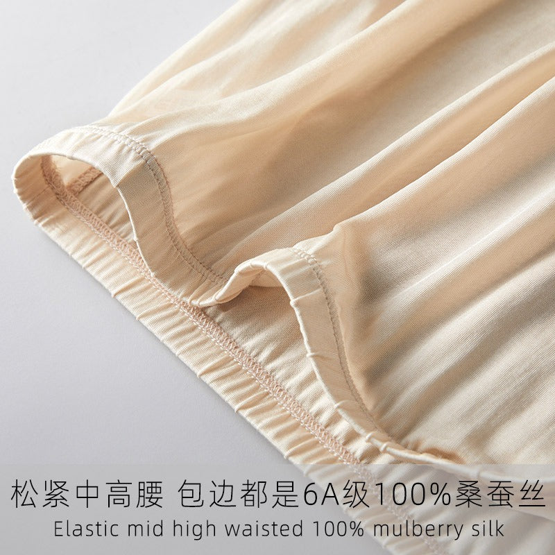 Women 100% Silk Safety Short/Silk Underwear