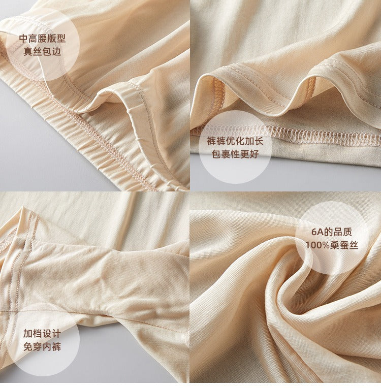 Women 100% Silk Safety Short/Silk Underwear