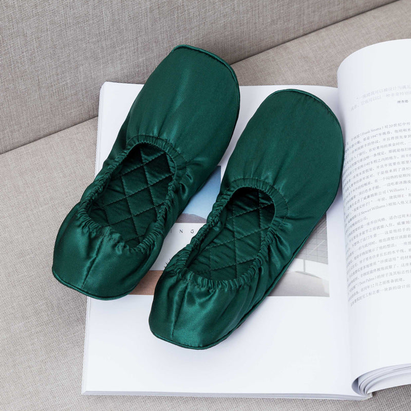 Indoor Silk Flats/Slipers - Awulook