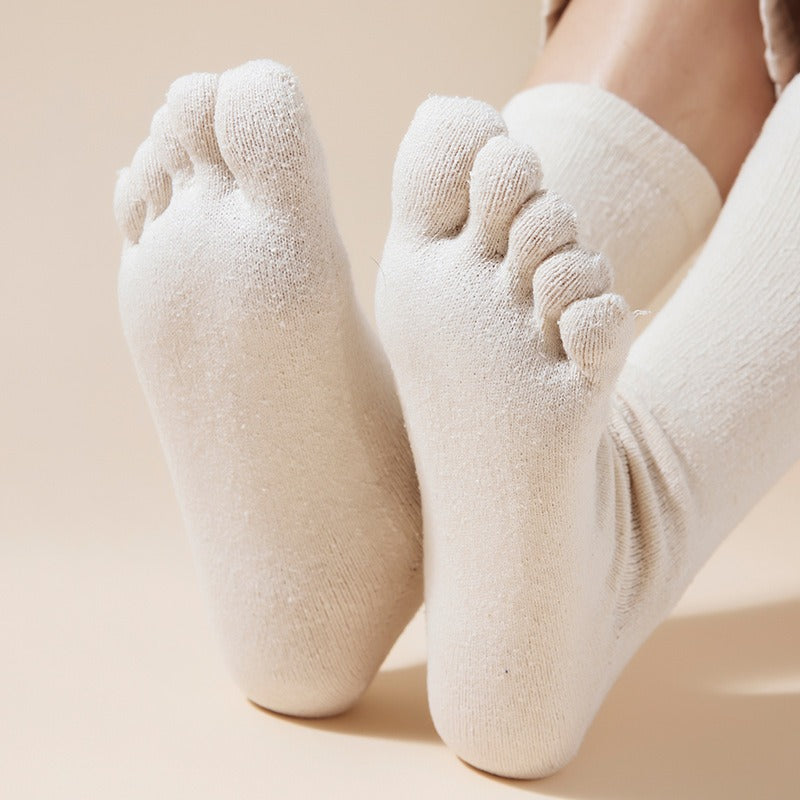 Silk Split-Toe Socks, Japanese Style Five-Toe Socks