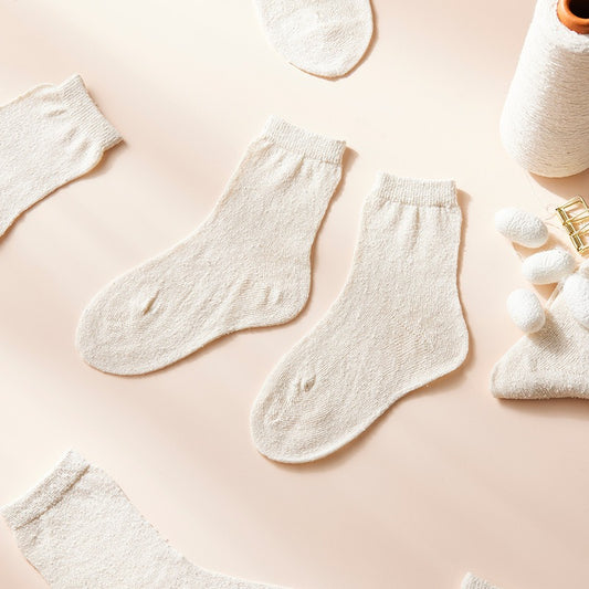 100% Natural Silk Socks, Toddler/Kids Silk Socks