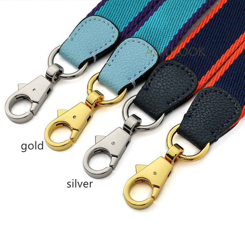 Customized 1"/25mm Canvas bag strap, Bi-colors