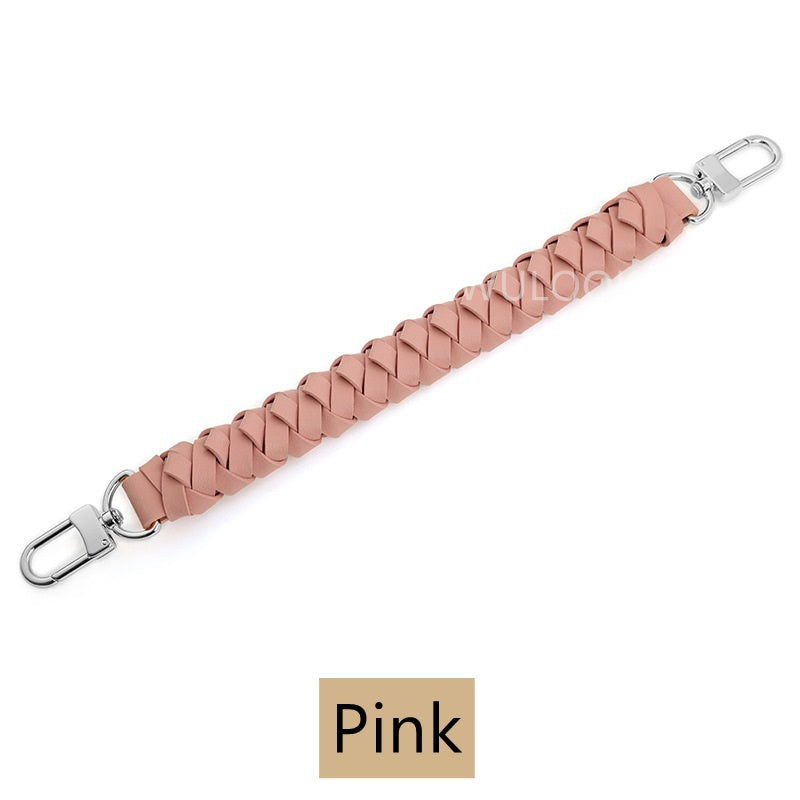 Braided Leather Top Handle Strap - Awulook