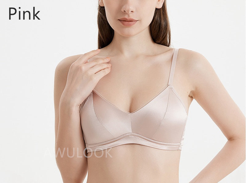 Women Silk Bra, 19momme - Awulook