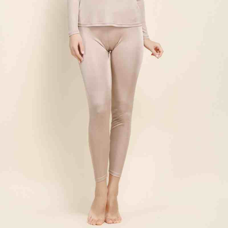 Ensemble thermique/Leggings/chemises en soie pour femmes