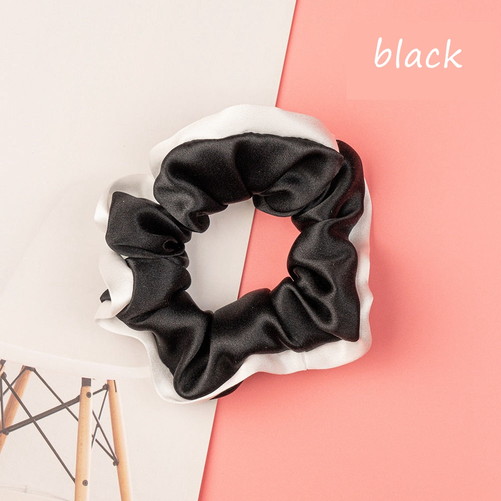 100% Silk Hem Scrunchie