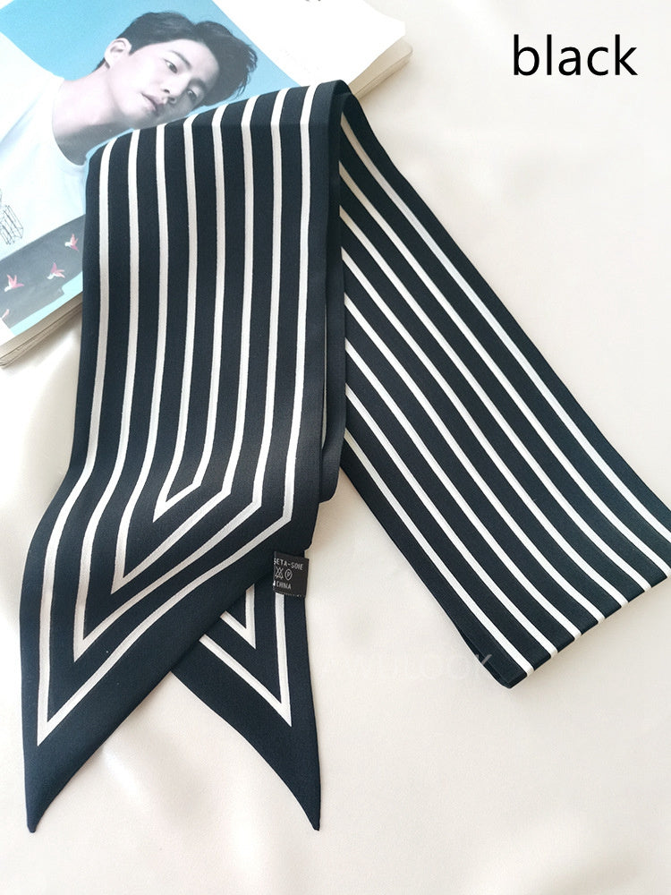 Silk CDC Scarf，120cm× 10cm