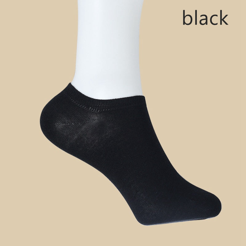 Women's Silk Boat Socks