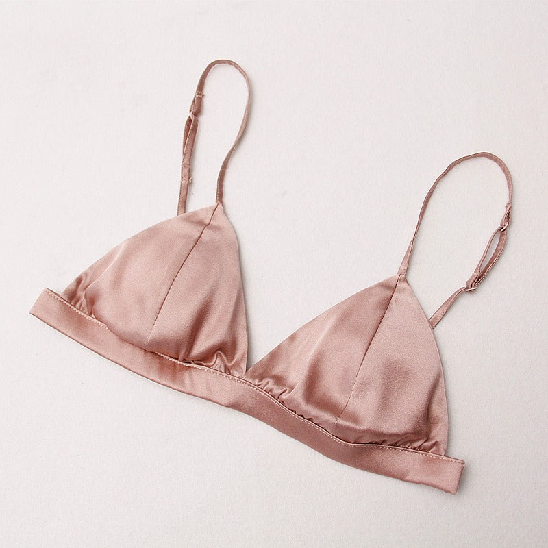 French Style Silk bra