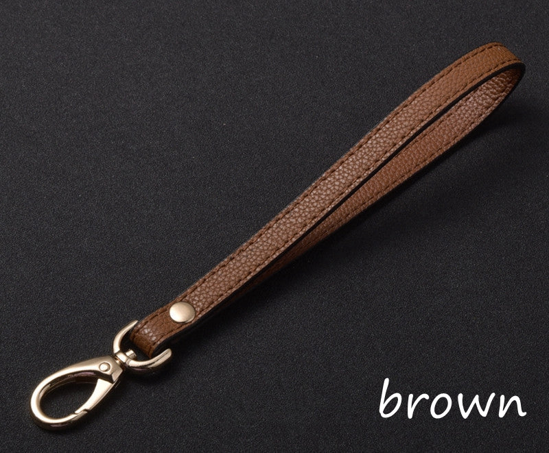 Full grain Leather Wristlet Strap - Awulook