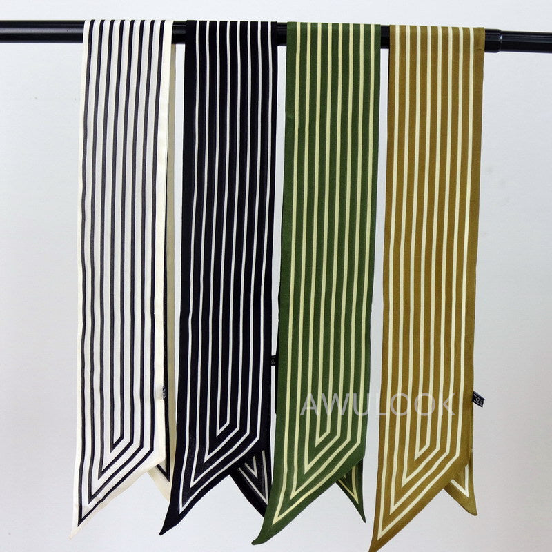 Silk CDC Scarf，120cm× 10cm