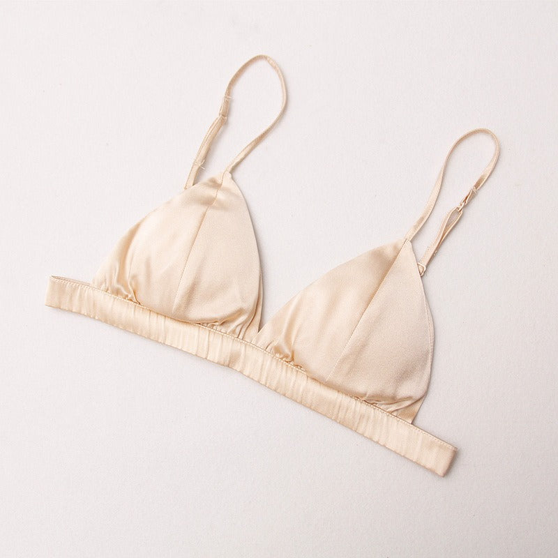 French Style Silk bra