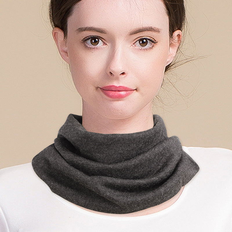 Silk Cashmere Neck Gaiter/ Scarf/ Headband