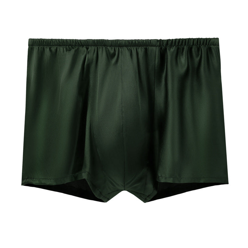 Boxer en soie pour hommes