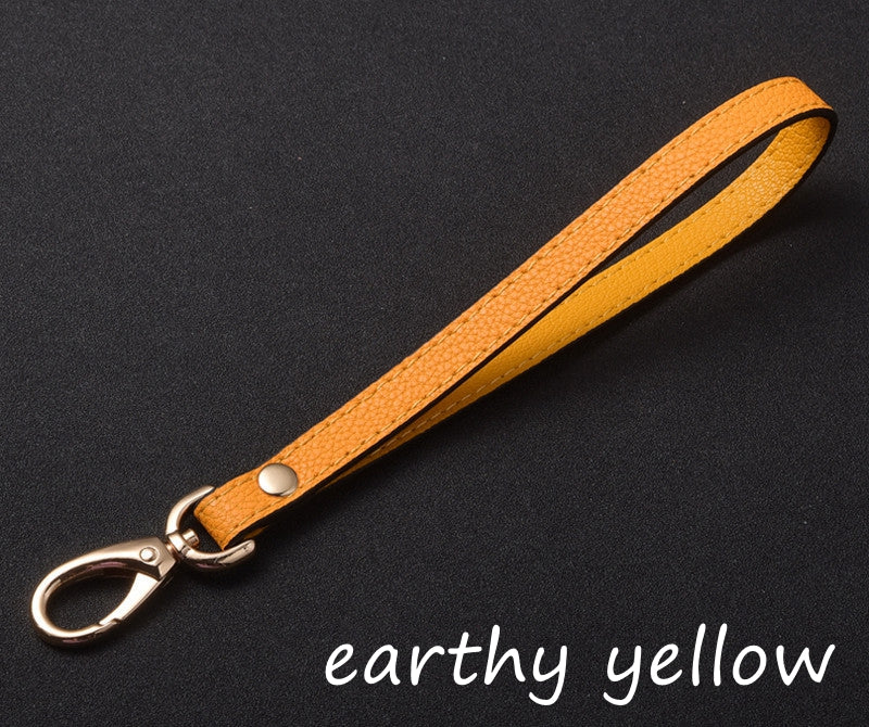 Full grain Leather Wristlet Strap - Awulook