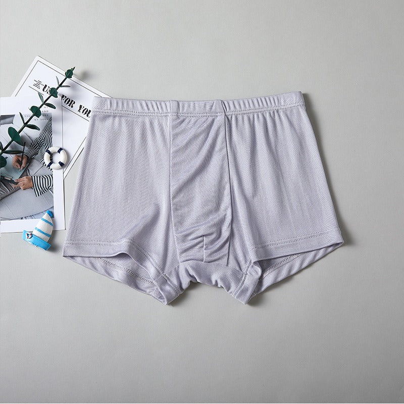 Boys 100% Mulberry Silk Boxer Short