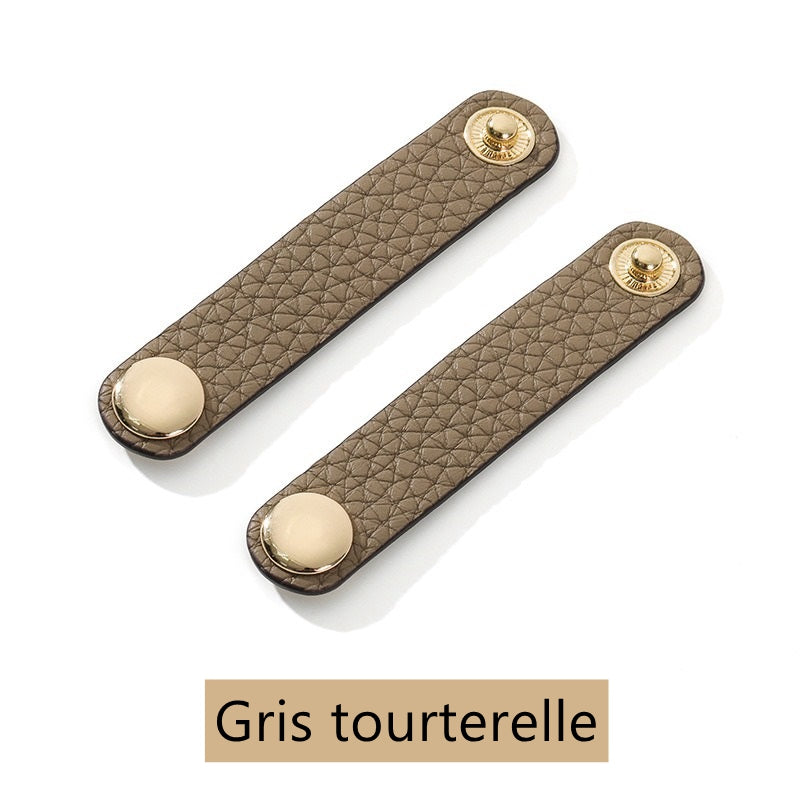 Boucle de réglage du bracelet en cuir togo/ajusteur de longueur de sangle