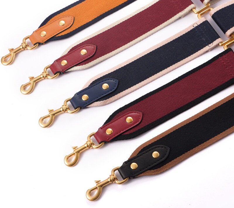 1.8"/45mm Bi-Color Adjustable Canvas bag strap