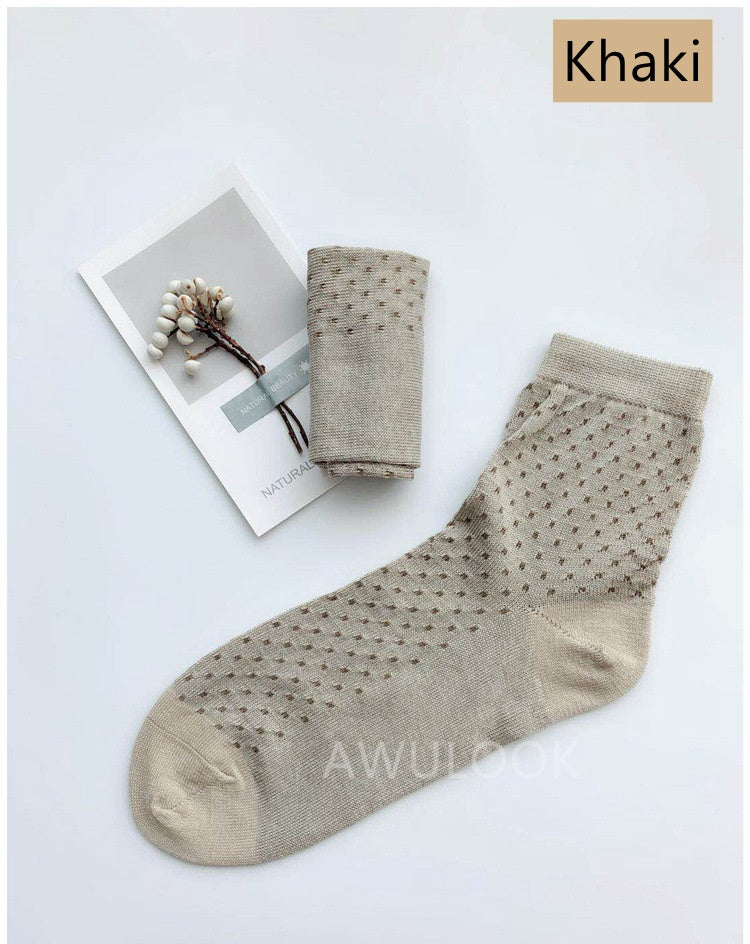 Chaussettes en maille de soie pour femmes, chaussettes d'été