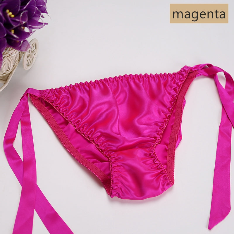 Women Silk Frenal Pantie/Thong