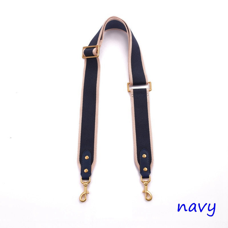 1.8"/45mm Bi-Color Adjustable Canvas bag strap