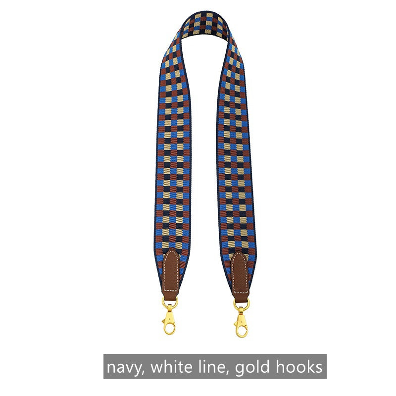 Customized 50mm/2" Maxi Quadrille bag strap - Awulook