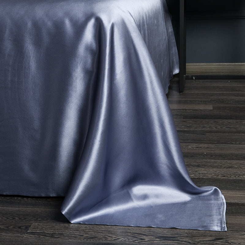 25Momme Seamless 100% Silk Flat Sheet - Awulook