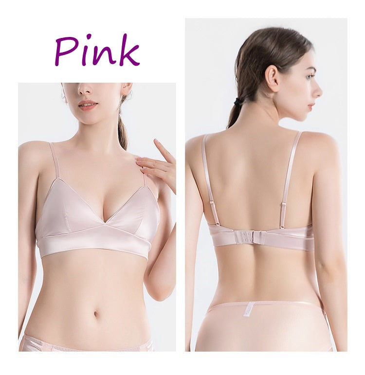 French Style Silk Bra/Pantie/ Set - Awulook