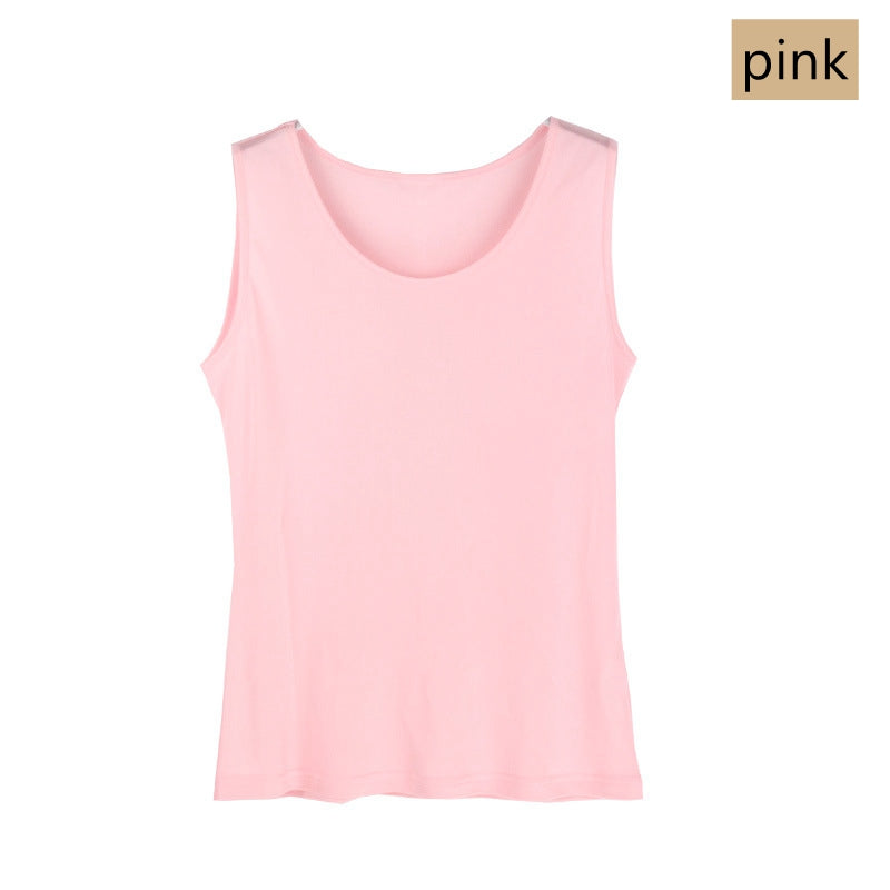 Women Knit Silk Tank Top, 15 Colors