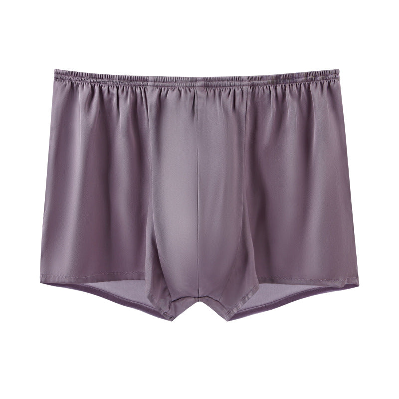 Boxer en soie pour hommes