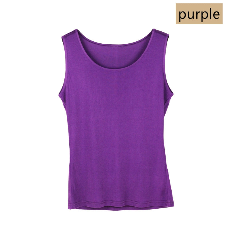 Women Knit Silk Tank Top, 15 Colors