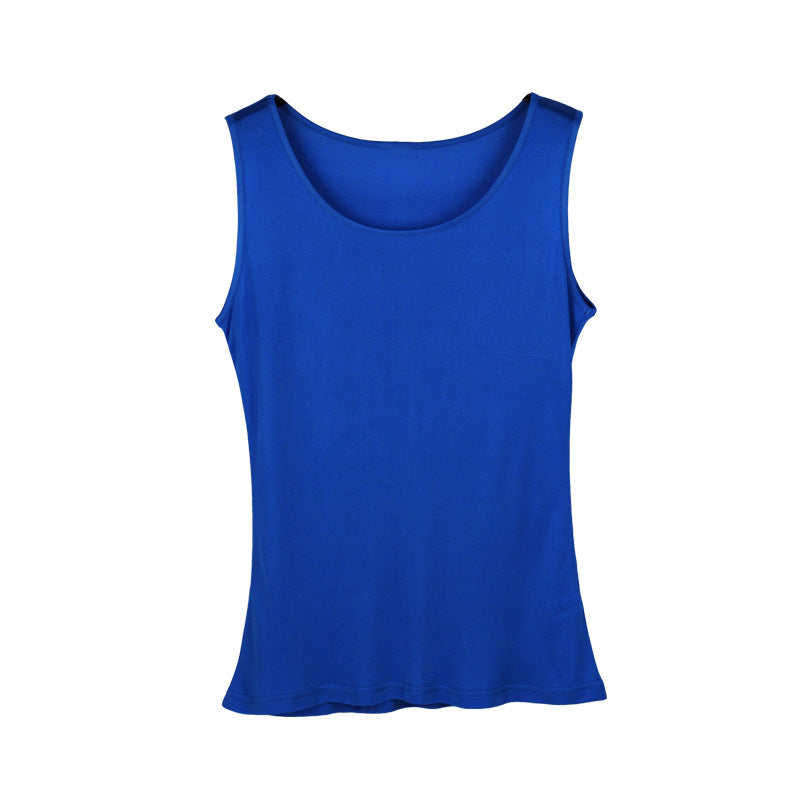 Damen-Strick-Tanktop aus Seide, 7 Farben