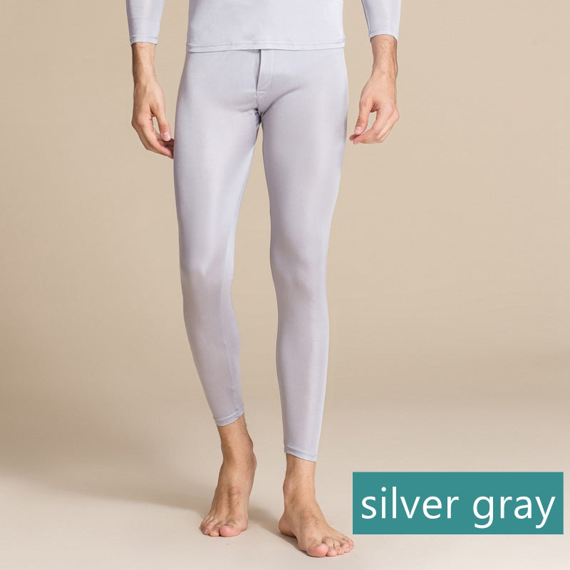 Men Silk Leggings/Tight/Thermal Underwear